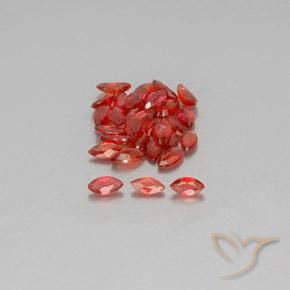 3.71ctw Natural Dark Red Sapphire, Marquise, VS-SI