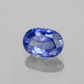 1.01 ct Blue Sapphire Stone, Natural Sapphire in Oval Facet Shape for Sale
