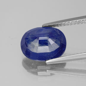 Sapphire Gemstone in 11 x 9 mm (calibrated) Size for Sale, Sapphire Stone in Blue Color