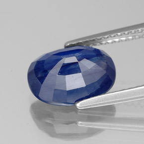 Sapphire Gemstone in 10.6 x 8.2 mm Size for Sale, Sapphire Stone in Blue Color