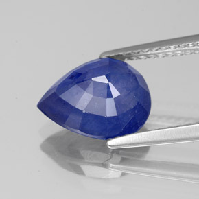 Sapphire Gemstone in 10.3 x 8.4 mm Size for Sale, Sapphire Stone in Blue Color