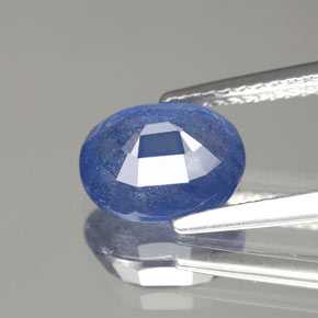 Sapphire Gemstone in 9 x 7 mm (calibrated) Size for Sale, Sapphire Stone in Blue Color