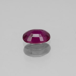 Sapphire Gemstone in 6 x 4.2 mm Size for Sale, Sapphire Stone in Pinkish Purple Color