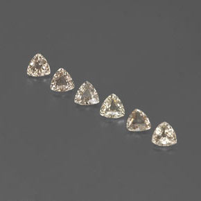 Amarillo naranja Zafiro Gema - 0.3ct Forma trillón (ID: 357930)