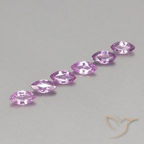 1.75 ctw Purple Sapphire Stones, Natural Sapphire in Marquise Facet Shape for Sale