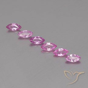 1.61 ct Loose Purple Sapphire, 6 x 3 mm Marquise Cut From Tanzania, Photo A