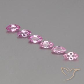 Purple-Pink Zaffiro Gem - 0.3ct Marquise sfaccettato (ID: 358937)