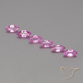 1.38 ct Loose Purple Sapphire, 5.8 x 2.9 mm Marquise Cut From Tanzania, Photo A