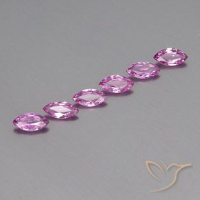 1.44 ctw Purple Sapphire Stones, Natural Sapphire in Marquise Facet Shape for Sale