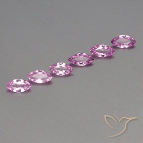 1.50 ctw Purple Sapphire Stones, Natural Sapphire in Marquise Facet Shape for Sale