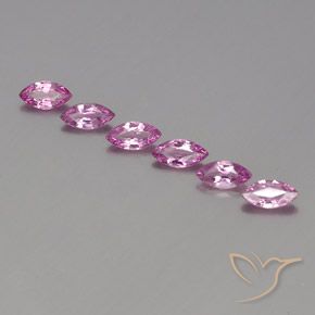 1.6 ct Loose Purple Sapphire, 5.9 x 3 mm Marquise Cut From Tanzania, Photo A