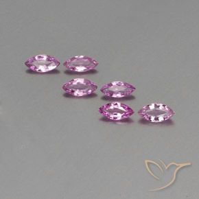 1.48 ct Loose Purple Sapphire, 6 x 2.9 mm Marquise Cut From Tanzania, Photo A