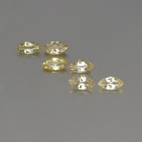 Golden Sapphire Gem - 0.3ct Marquise Facet (ID: 359039)