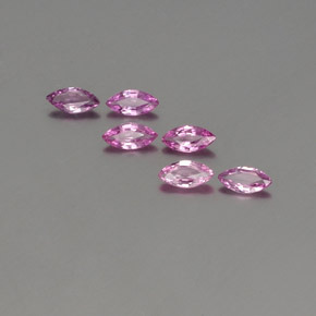 Rose moyen Saphir gemme - 0.2ct Marquise facette (ID: 359041)
