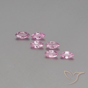 Very Light Pink Zaffiro Gem - 0.3ct Marquise sfaccettato (ID: 359047)