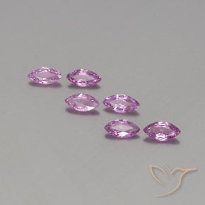 1.46 ct Loose Purple Sapphire, 5.9 x 2.9 mm Marquise Cut From Tanzania, Photo A