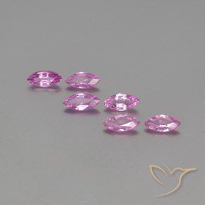1.38 ct Loose Purple Sapphire, 6 x 2.9 mm Marquise Cut From Tanzania, Photo A