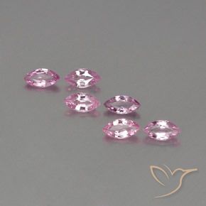 Light Purple-Pink Zaffiro Gem - 0.3ct Marquise sfaccettato (ID: 359057)