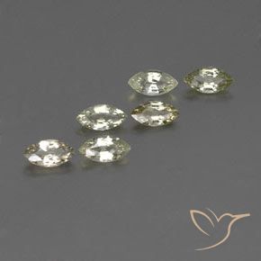 1.78 ctw Multicolor Sapphire Stones, Natural Sapphire in Marquise Facet Shape for Sale