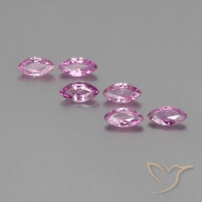 1.71 ct Loose Purple Sapphire, 6 x 3.1 mm Marquise Cut From Tanzania, Photo A