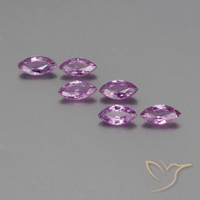 Violeta medio Zafiro Gema - 0.3ct Forma marquesa (ID: 359277)
