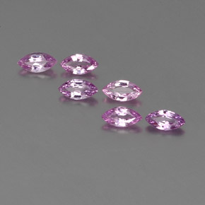 Pinkish Purple Sapphire Gem - 0.3ct Marquise Facet (ID: 359281)