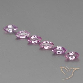 1.91 ct Loose Purple Sapphire, 6 x 3.2 mm Marquise Cut From Tanzania, Photo A