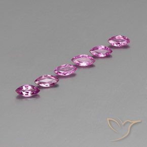 1.40 ctw Purple Sapphire Stones, Natural Sapphire in Marquise Facet Shape for Sale