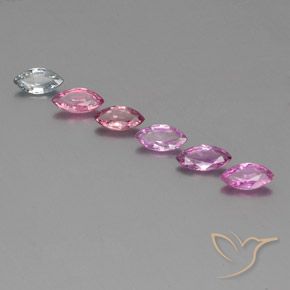 Multicolor Zafiro Gema - 0.3ct Forma marquesa (ID: 359665)
