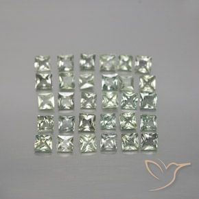 Medium Green Сапфир Камень - 0.1ct Огранка Принцесса (ID: 362204)