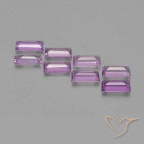 Sapphire Gemstones in 4.9 x 2.3 mm Size for Sale, Sapphire Stones in Lilac Purple Color