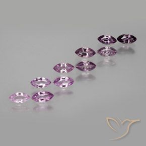 Mehrfarbig Saphir Edelstein - 0.2ct Marquiseschliff (ID: 367953)