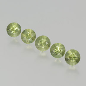 Verde medio Zafiro Gema - 0.3ct Corte Diamante (ID: 369050)