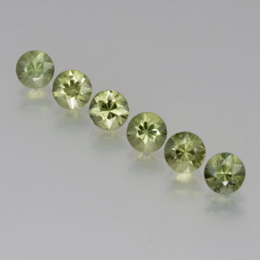 Verde claro Zafiro Gema - 0.4ct Corte Diamante (ID: 371315)