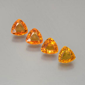 0.5ct Trillion Facet Yellow Orange Sapphire for sale thumb image of 0.5ct Trillion Facet Yellow Orange Sapphire (ID: 373186)