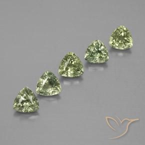 Verde salvia Zafiro Gema - 0.5ct Forma trillón (ID: 373517)