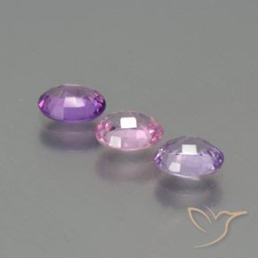 Sapphire Gemstones in 5.2 x 4.2 mm Size for Sale, Sapphire Stones in Multicolor Color