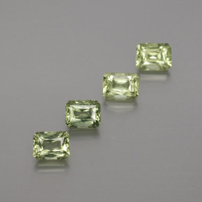 Sage Green Saphir Edelstein - 0.3ct Oktagon Scheren Schliff (ID: 374104)