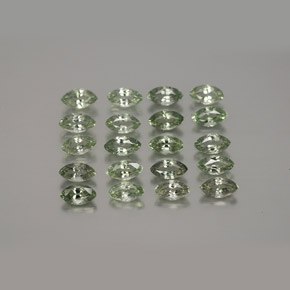 Verde dorato Zaffiro Gem - 0.2ct Marquise sfaccettato (ID: 374468)