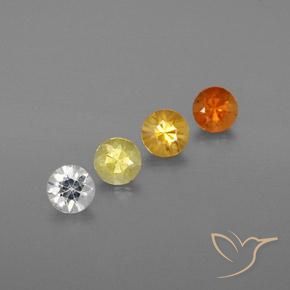 Multicolor Zafiro Gema - 0.4ct Corte Diamante (ID: 374736)