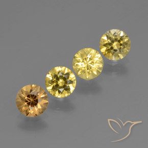 1.86 ctw Multicolor Sapphire Stones, Natural Sapphire in Diamond-Cut Shape for Sale