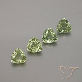Verde bosque Zafiro Gema - 0.4ct Forma trillón (ID: 375582)