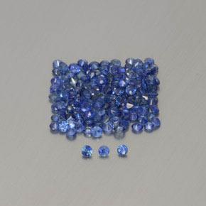 Темно-синий Сапфир Камень - 0ct Бриллиантовая Огранка (ID: 375666)