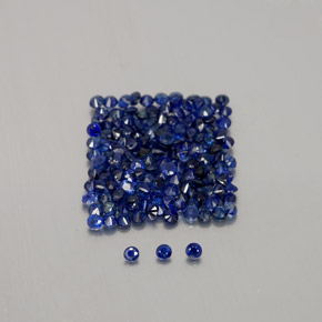 Königsblau Saphir Edelstein - 0ct Diamanten-Schliff (ID: 375720)