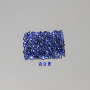 Azul violeta Zafiro Gema - 0ct Corte Diamante (ID: 376697)