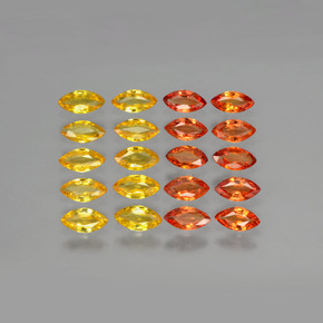 0.2ct Marquise Facet Yellow Orange Sapphire for sale thumb image of 0.2ct Marquise Facet Yellow Orange Sapphire (ID: 401068)