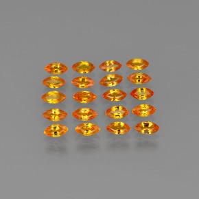 0.2ct Marquise Facet Orange Sapphire Gem for sale 0.2ct Marquise Facet Orange Sapphire Gem (ID: 401459)