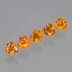 0.4ct Heart Facet Yellow Golden Sapphire Gem for sale 0.4ct Heart Facet Yellow Golden Sapphire Gem (ID: 406399)