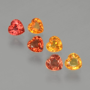 0.3ct Heart Facet Multicolor Sapphire for sale thumb image of 0.3ct Heart Facet Multicolor Sapphire (ID: 406532)