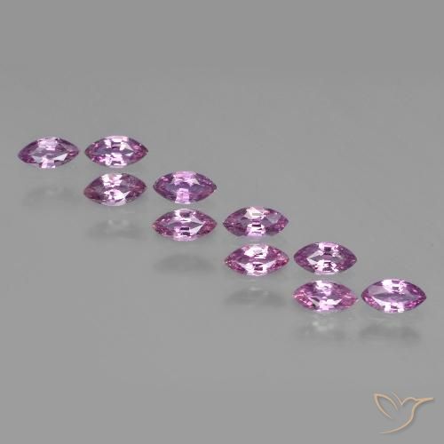 Pinkish Violet Purple Sapphire Gem - 0.2ct Marquise Facet (ID: 410498)